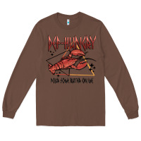 Chestnut def hungry pour dome butter on me Long Sleeve Tee - MaliasSmallBusiness
