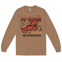 Toasted Coconut def hungry pour dome butter on me Long Sleeve Tee - MaliasSmallBusiness