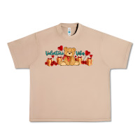 Burro valentines vibes with gifts and bear Urban Heavy Tee - AdoDesignShop
