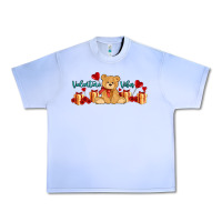 Grape Ice valentines vibes with gifts and bear Urban Heavy Tee - AdoDesignShop