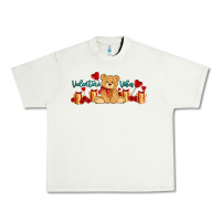 Pistachio valentines vibes with gifts and bear Urban Heavy Tee - AdoDesignShop