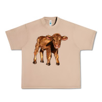 Burro red angus calf Urban Heavy Tee - LillyAllenDesigns