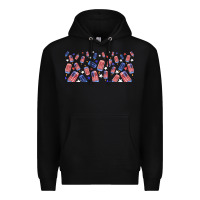 Black American popsicle Premium Hoodie - TumblerDesignByShophia
