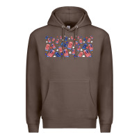 Coffee American popsicle Premium Hoodie - TumblerDesignByShophia