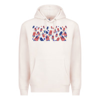Pale Pink American popsicle Premium Hoodie - TumblerDesignByShophia
