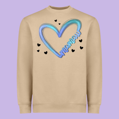 Mamaw Heavyweight Sweatshirt Designed By Maliassmallbusiness