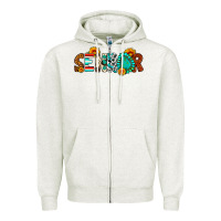 Oatmeal Heather senior 2025 Zipper Hoodie - Artiststas