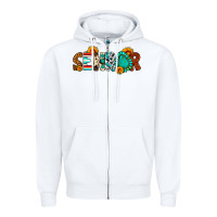 White senior 2025 Zipper Hoodie - Artiststas