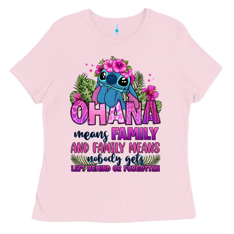Ohana Means Family Ladies Tee by Zillion Design Studio | Teevron