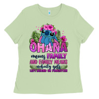 Matcha ohana means family Ladies Tee - Zillion Design Studio