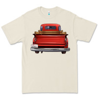 Bone western red truck back view Premium Tee - FaDigitalArtStudio