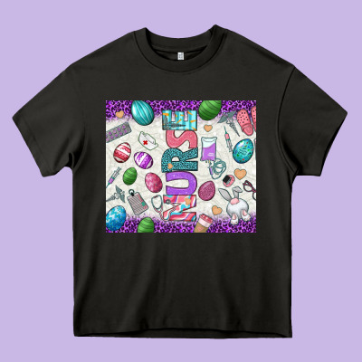 Easter Nurse Tumbler Easter Day Heavy Core Tee Designed By Neo Western