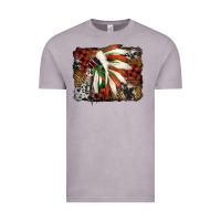 Vintage Zinc indian headdress christmas Vintage Tee - Jasminsmagicworld