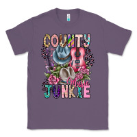 Lavender country music junkie Classic Tee - CowhideDigitalArt