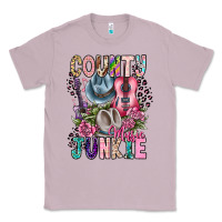 Lilac country music junkie Classic Tee - CowhideDigitalArt