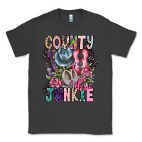 Smoke country music junkie Classic Tee - CowhideDigitalArt