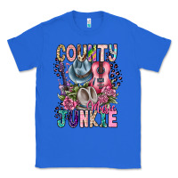 True Royal country music junkie Classic Tee - CowhideDigitalArt