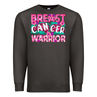 Smoke Breast Cancer Warrior Premium Sweatshirt - texasbilliewilder