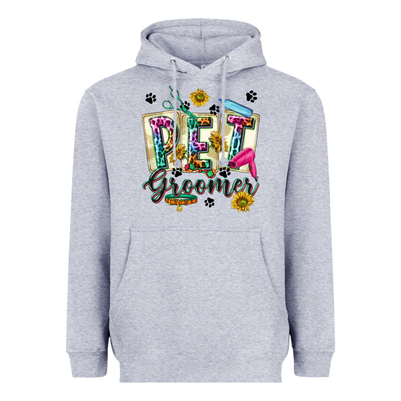 Western Pet Groomer Heavyweight Hoodie by texasbilliewilder | Teevron