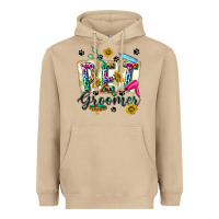 Mushroom Western Pet Groomer Heavyweight Hoodie - texasbilliewilder