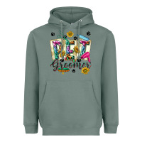 Sage Western Pet Groomer Heavyweight Hoodie - texasbilliewilder