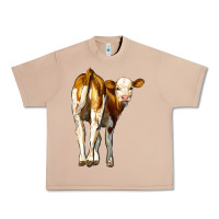 Burro simmental calf Urban Heavy Tee - LillyAllenDesigns