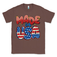 Chestnut made in usa Classic Tee - MaliasSmallBusiness