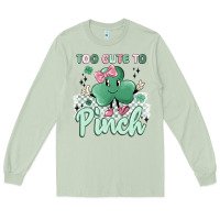 Matcha too cute to pinch Long Sleeve Tee - MaliasSmallBusiness