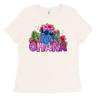 Bone ohana stitch Ladies Tee - Zillion Design Studio