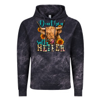 Cloud Black don't be a salty heifer long haired cow Vintage Hoodie - Jasminsmagicworld