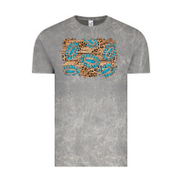 Cloud Rock gemstone wood leopard background Vintage Tee - AdoDesignShop