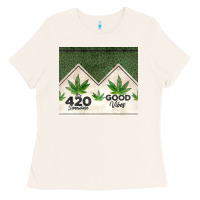 Bone 420 somewhere good vibes weed tumbler2 Ladies Tee - CTS Tumbler Store