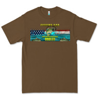 Cacao fishing dad  libbey glass Premium Tee - HRA Design Shop