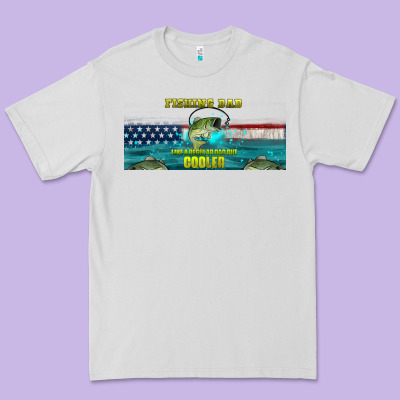 Fishing Dad  Libbey Glass Premium Tee Designed By Hra Design Shop