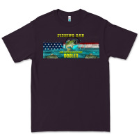 Plum fishing dad  libbey glass Premium Tee - HRA Design Shop