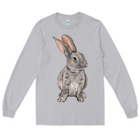 Moon Dust Easter bunny Long Sleeve Tee - NancyCooperArtShop
