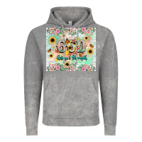 Cloud Rock god is my refugee and strength Vintage Hoodie - NancyCooperArtShop