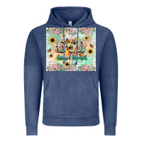 Vintage Denim god is my refugee and strength Vintage Hoodie - NancyCooperArtShop