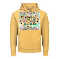 Vintage Mustard god is my refugee and strength Vintage Hoodie - NancyCooperArtShop