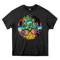 Asphalt pineapple relaxing Heavy Core Tee - BarkalooDesign