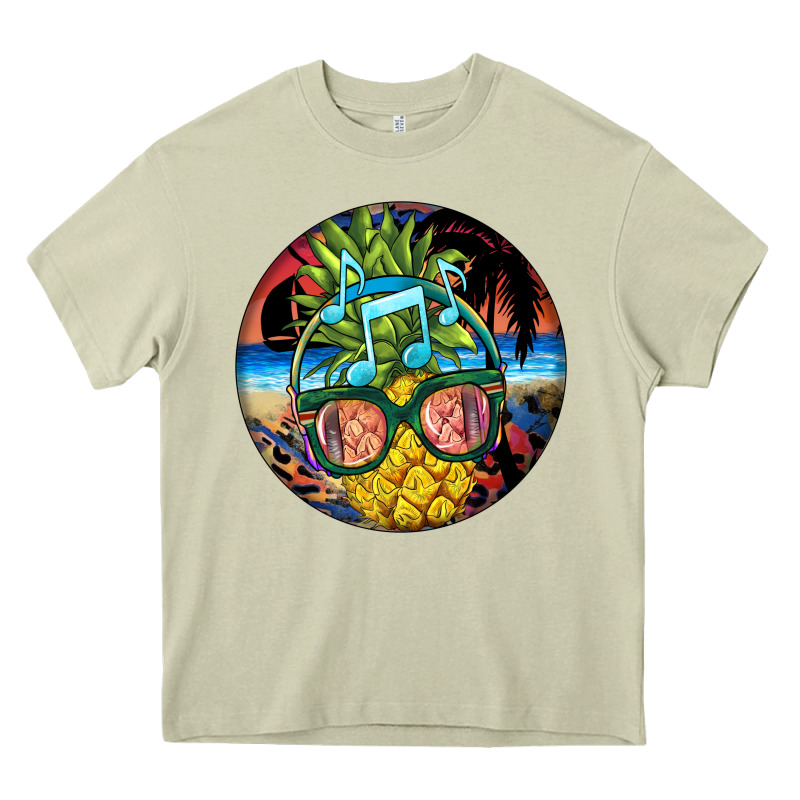 Pineapple Relaxing Heavy Core Tee by BarkalooDesign | Teevron