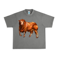Tornado red angus bull Urban Heavy Tee - LillyAllenDesigns