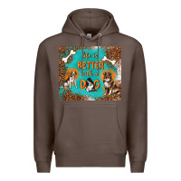 Coffee life is better with a dog Premium Hoodie - TumblerDesignByShophia