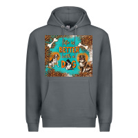 Rock life is better with a dog Premium Hoodie - TumblerDesignByShophia