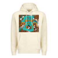 Sandshell life is better with a dog Premium Hoodie - TumblerDesignByShophia