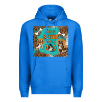 True Royal life is better with a dog Premium Hoodie - TumblerDesignByShophia