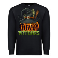 Black Howdy witches Premium Sweatshirt - NancyCooperArtShop