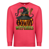 Cardinal Howdy witches Premium Sweatshirt - NancyCooperArtShop