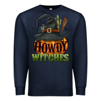 Navy Howdy witches Premium Sweatshirt - NancyCooperArtShop