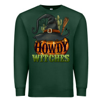Sports Green Howdy witches Premium Sweatshirt - NancyCooperArtShop